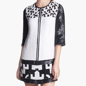 NEW!!! French Connection Geomaze Shift Dress